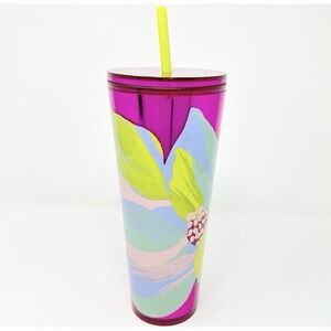 Starbucks Spring 2024 Magenta Dichroic Magnolia 24 oz Venti Cold Tumbler - NEW